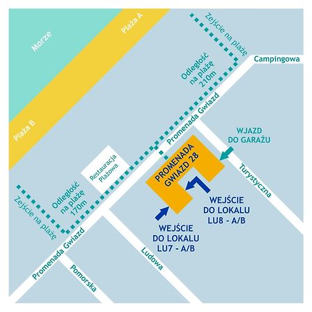 MojeMiędzyzdroje LU 8A - Luksusowy apartament 100 metrów od morza Zewnętrze zdjęcie